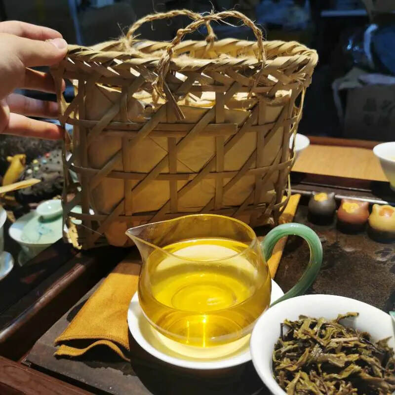 2015年冰岛竹篓茶，纯料生茶。#发现深圳美好# #