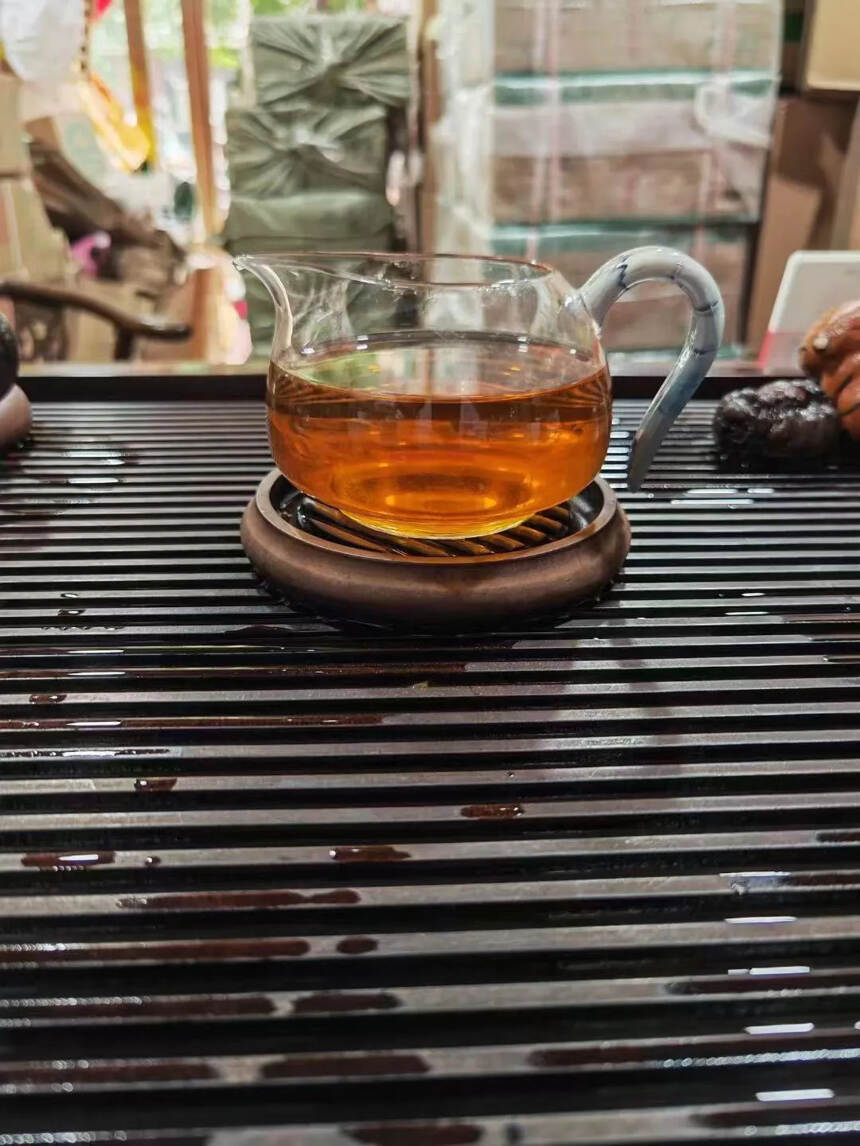 #茶生活# 布朗山青饼#普洱茶#