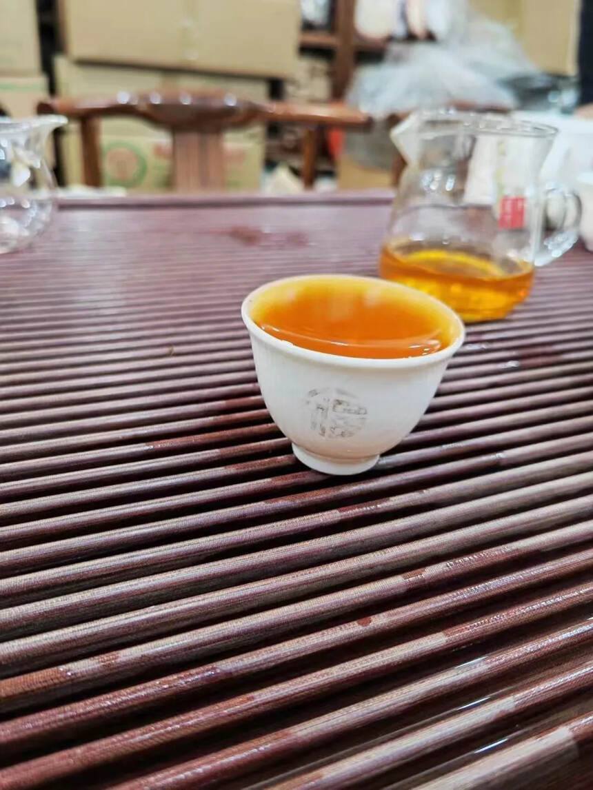 #茶生活# 2011年福海茶厂那卡乔木早春青饼#普洱