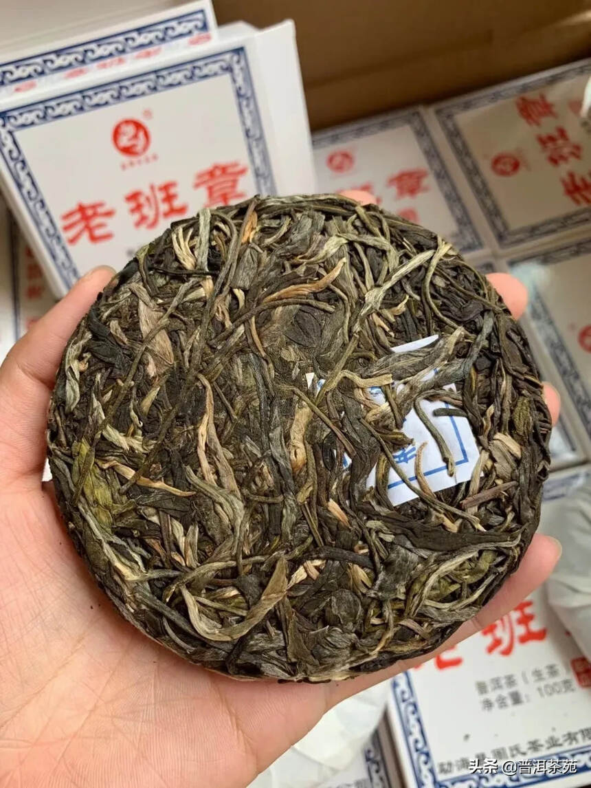2017年老班章生茶小饼，100克/片，口粮茶！#普