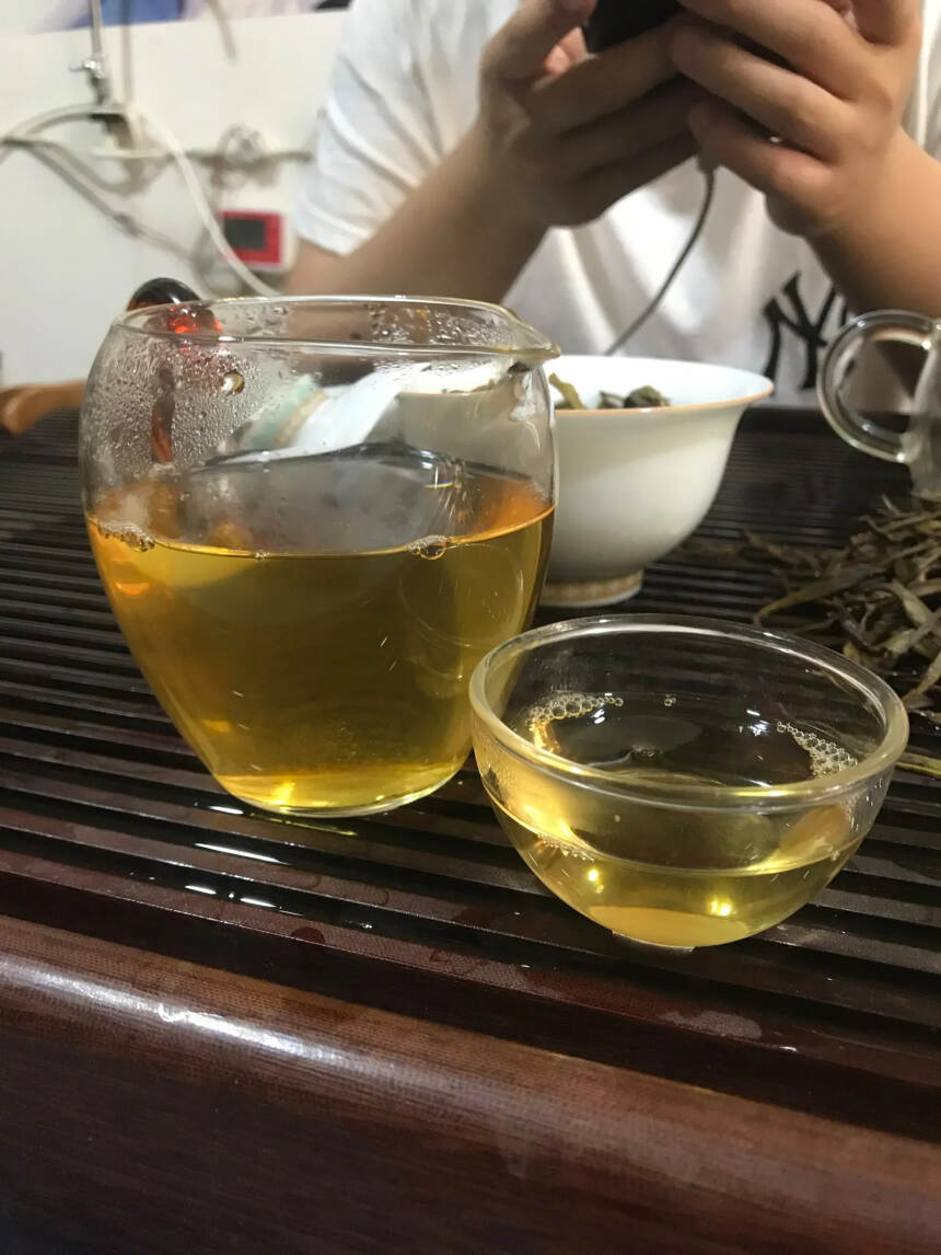 2019年老班章野生古树茶。#普洱茶# #茶生活#