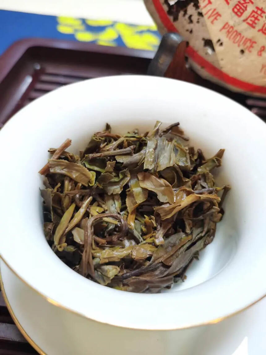 2006年布朗大树茶，精选勐海布朗茶区的头春乔木古树