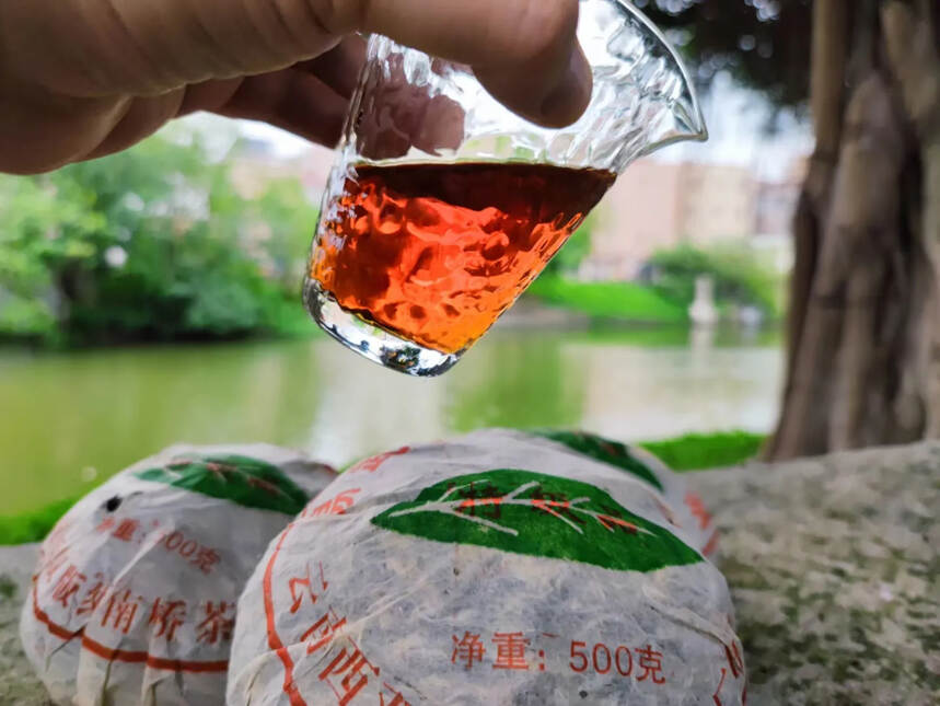 #04年南桥茶厂私人订制金瓜特级品
#木香味正喉韵悠