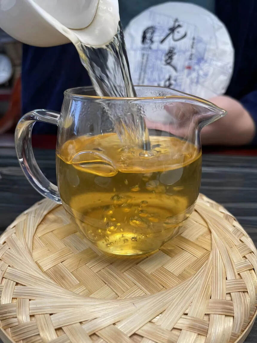 #普洱茶# 2021年曼峨秋茶，古树纯料。