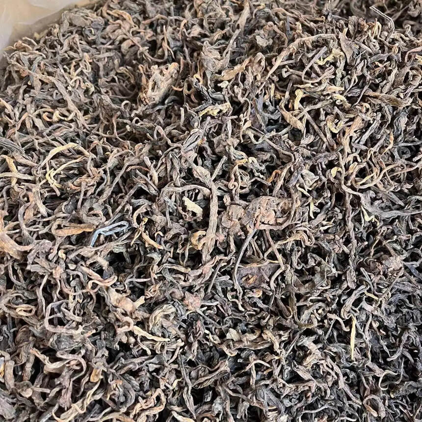 2019年老挝边境高杆茶发酵。#普洱茶# #茶生活#