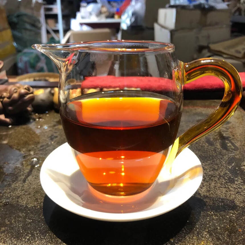70年代江城茶庄老生茶。点赞评论送茶样品尝。#普洱茶