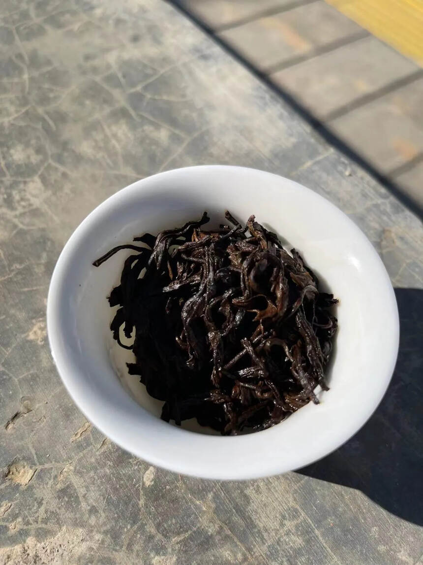 2018年小筐离地发酵老班章熟茶。#普洱茶# #茶生