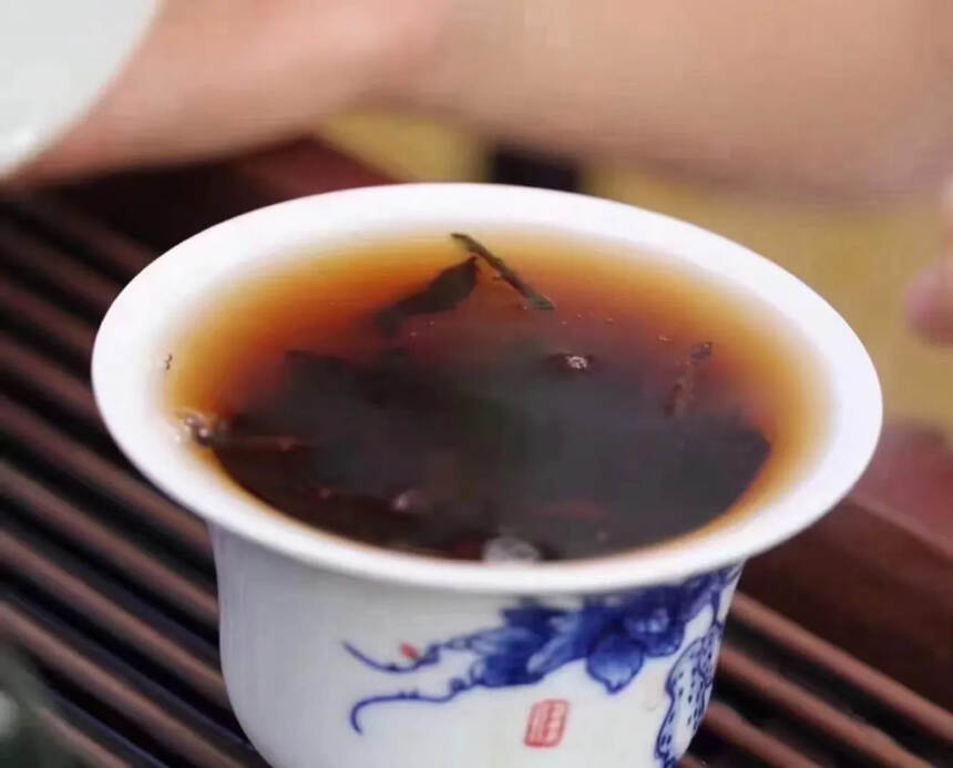 澜沧古茶2010年景迈三级古树熟茶散茶，原产地存放，