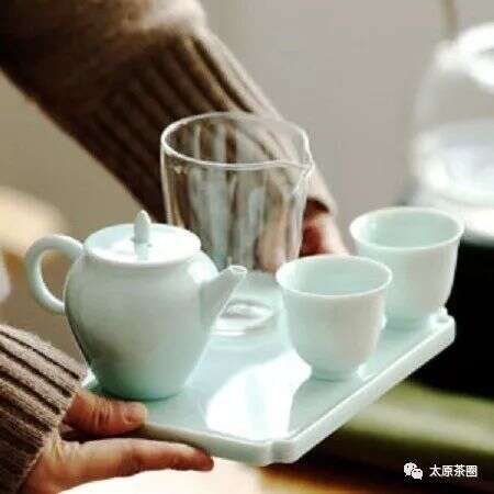 影青瓷茶具