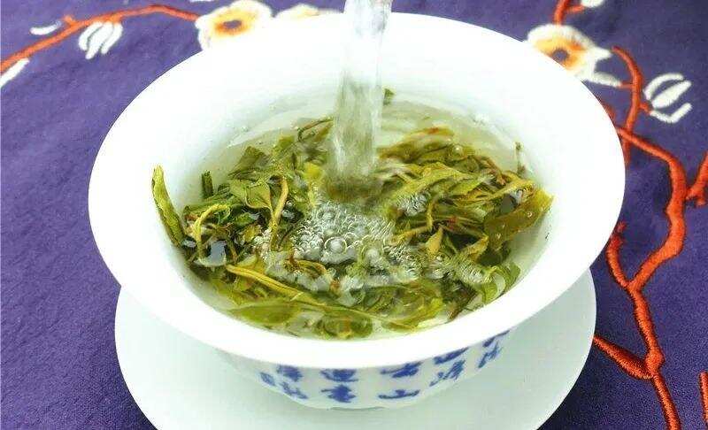 黄茶 | 黄大茶 广东大叶青 -- 叶大梗长的‘锅耙香’