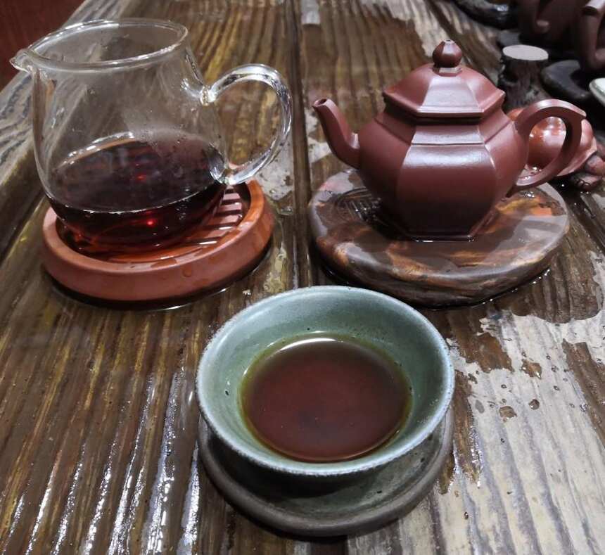 品鉴 福海茶厂98年熟茶