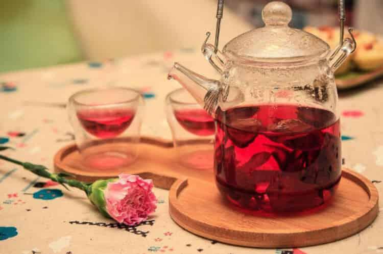 洛神花茶怎么泡好喝_比率均衡的茶和水效果最佳