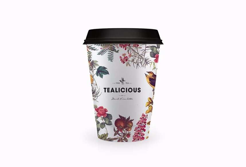 文圣茶说丨意大利 Tealicious 茶品牌形象