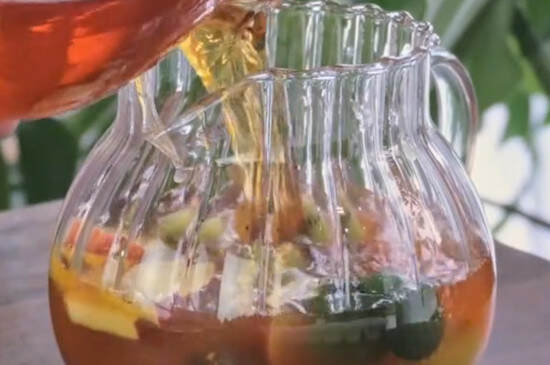 猕猴桃水果茶的做法和配方