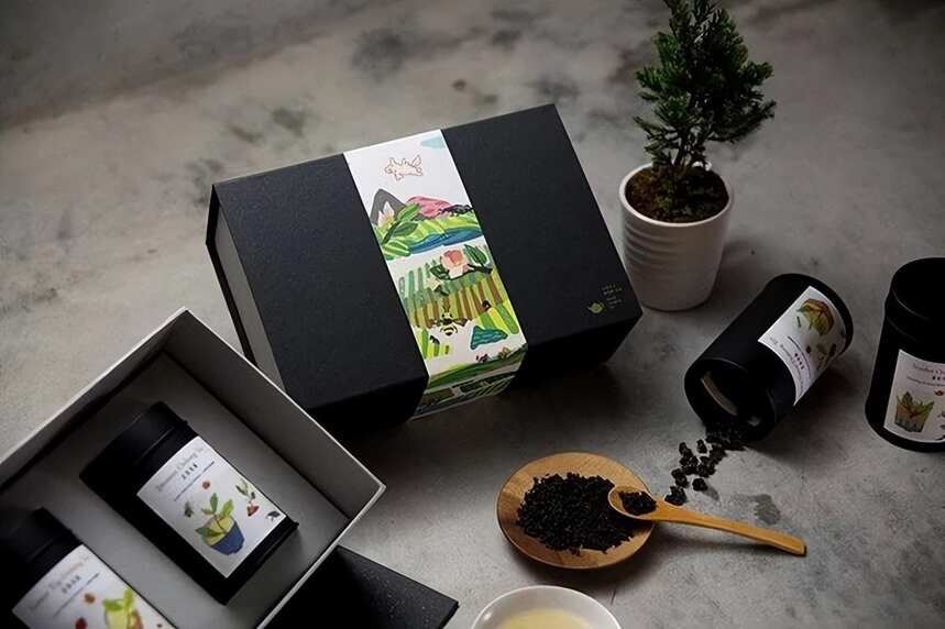 文圣茶说丨台湾「 Fong Cha 丰茶 」品牌形象