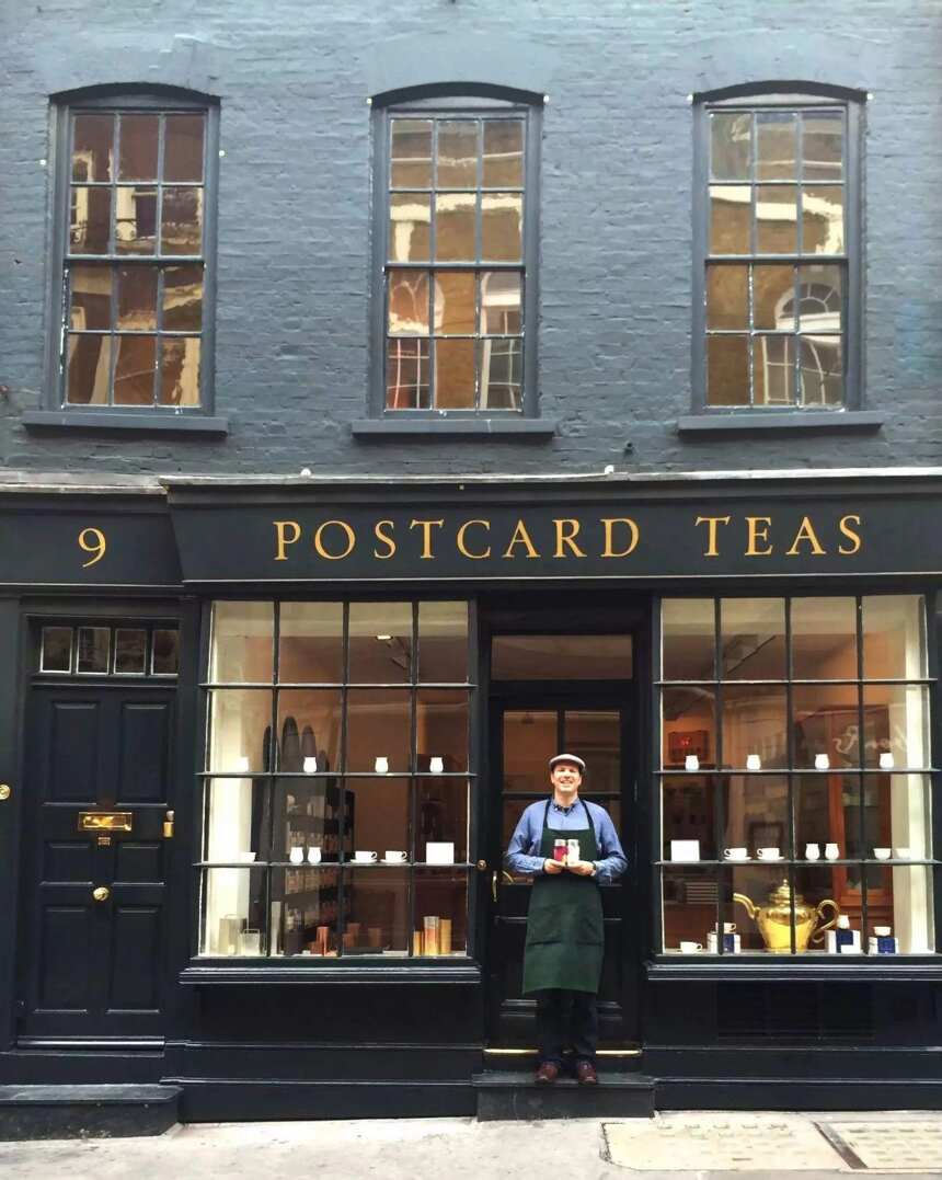 文圣茶说丨英国 Postcard Teas 茶叶店