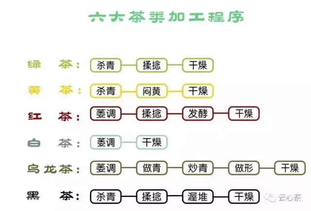 中国茶叶六大类介绍（6类茶分类及特色讲解）