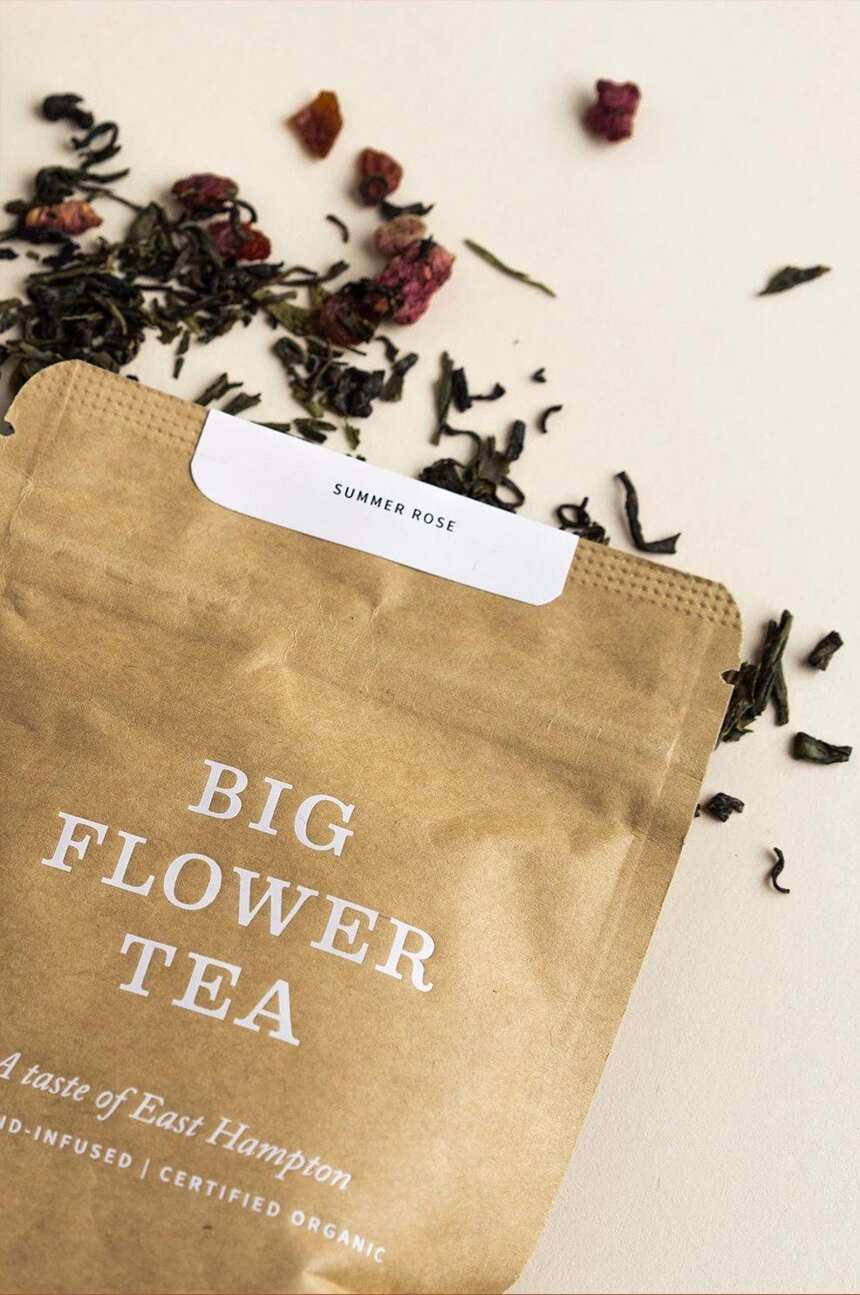 文圣茶说丨纽约 Big Flower Tea 茶品牌形象