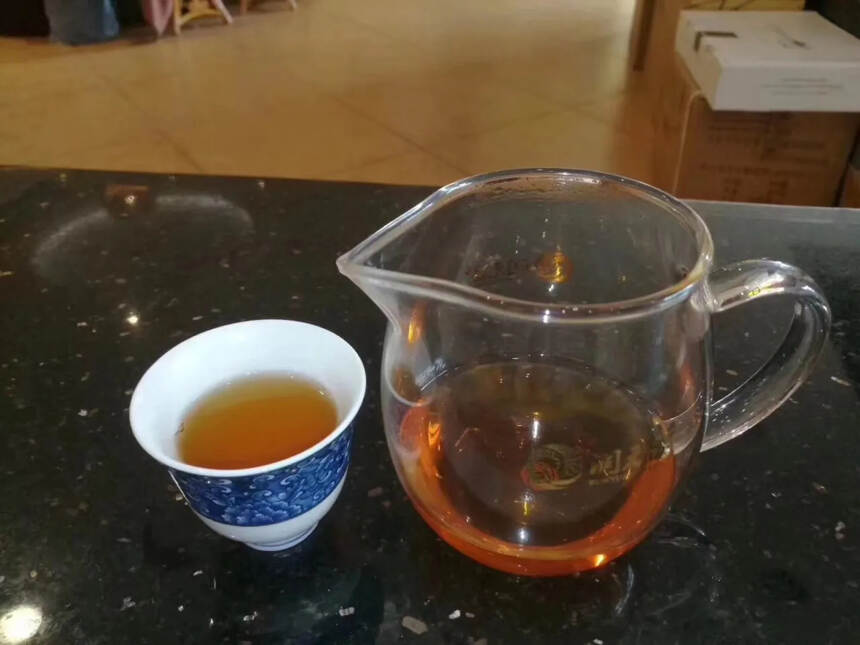 03年红大益咬七版老生茶，改制前产品。#发现深圳美好