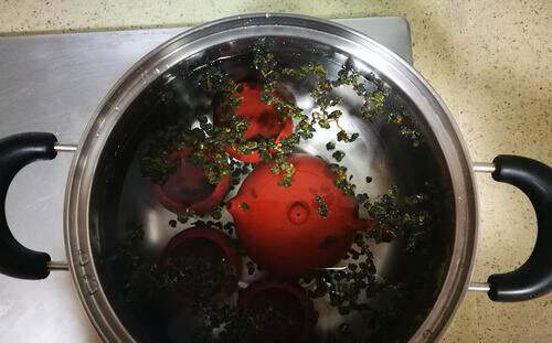 紫砂壶用茶叶煮多长时间