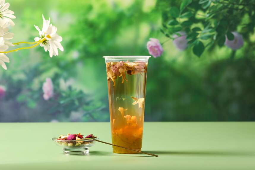 鲜卡农学生茶，自然花果搭配好滋味