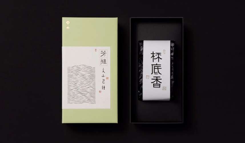 台湾 PEI-TI-HSIANG TEA 杯底香茶品牌形象