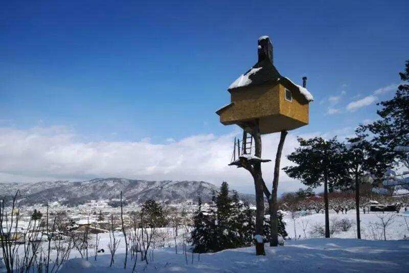 日本「 高过庵 」树屋茶室