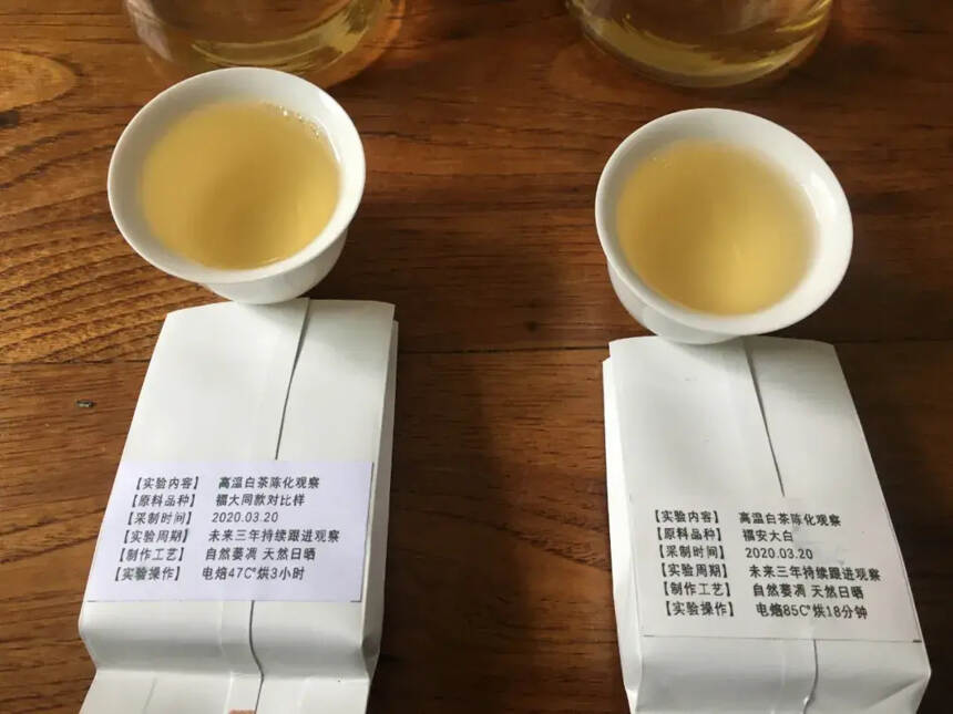 不同温度干燥白茶转化跟进（-）三次评审