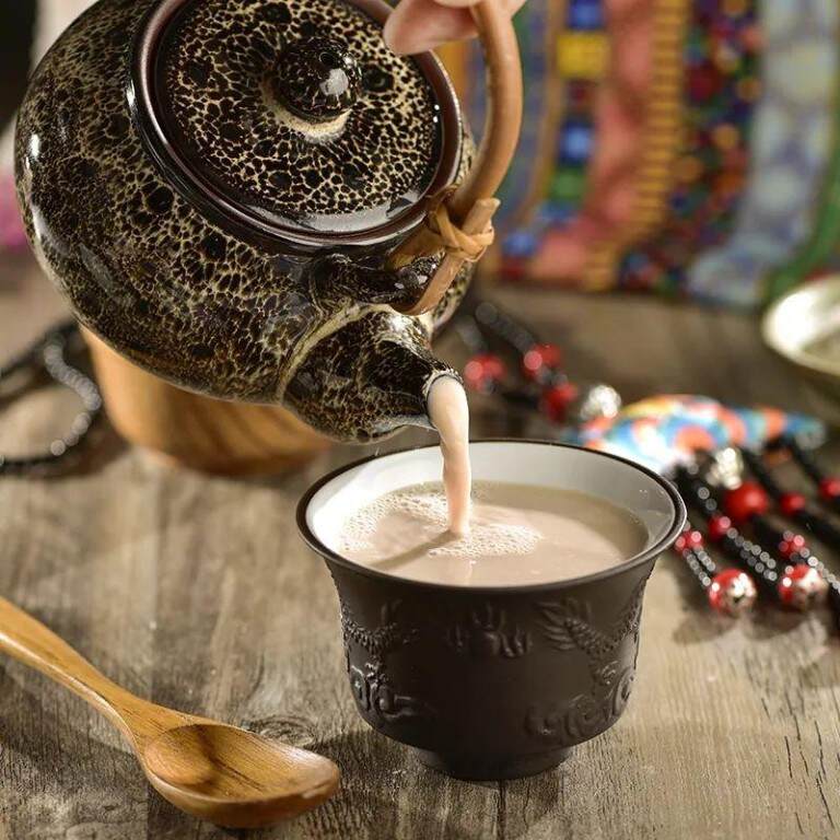 简易酥油茶的家常做法食用方法，正宗酥油茶的做法配方