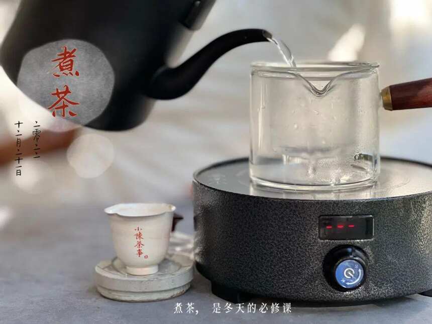 这个有点“阳”的冬日，盖碗和煮茶，谁才是白牡丹正确打开方式？