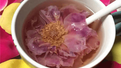 墨红玫瑰花茶的汤色是什么样的