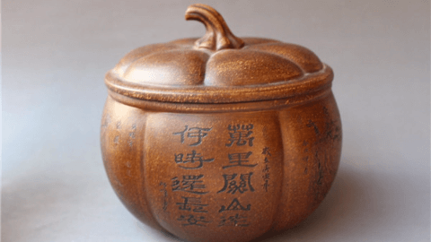 大型陶瓷茶叶罐图片
